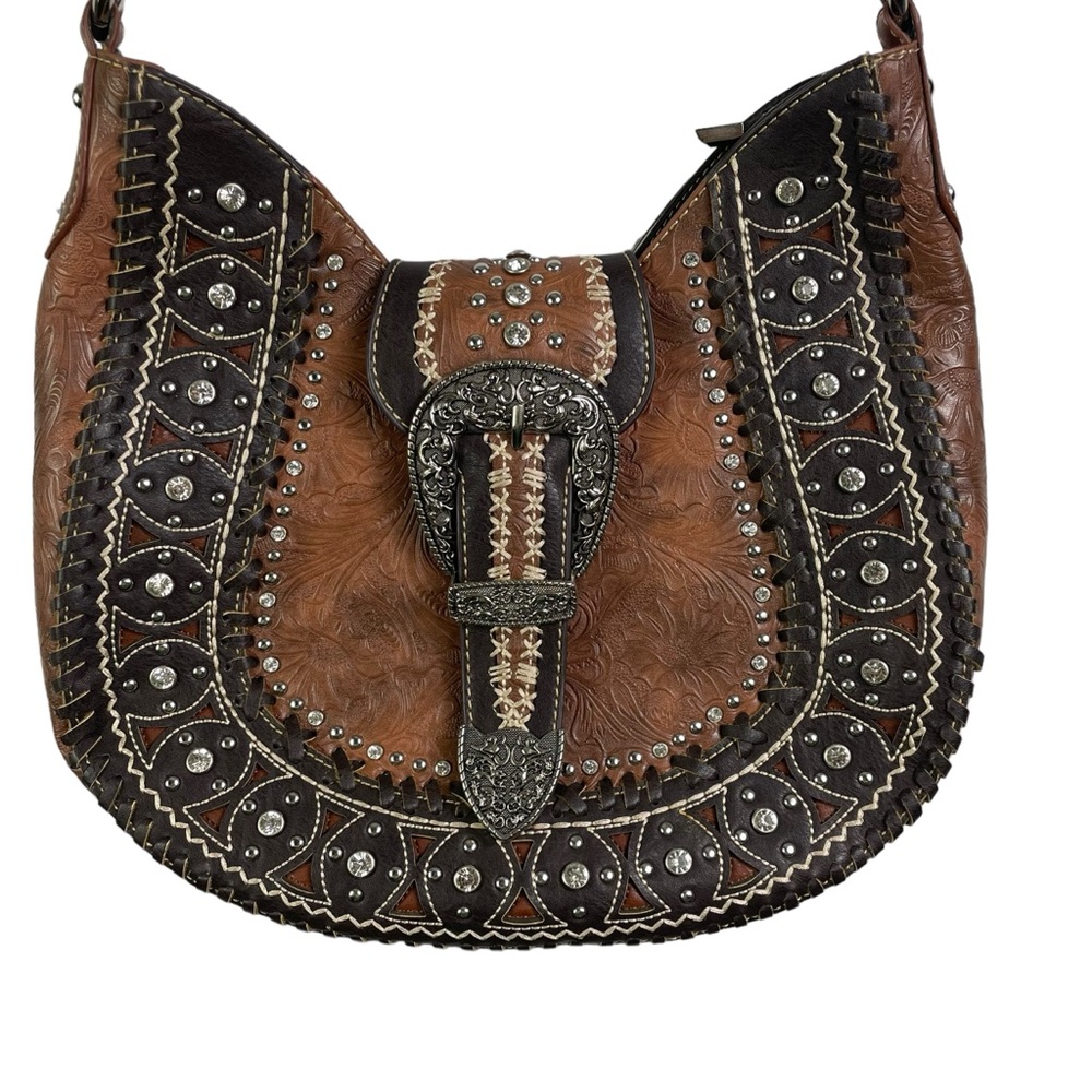 Montana West concealed carry belt buckle handbag - Picture 3 of 8